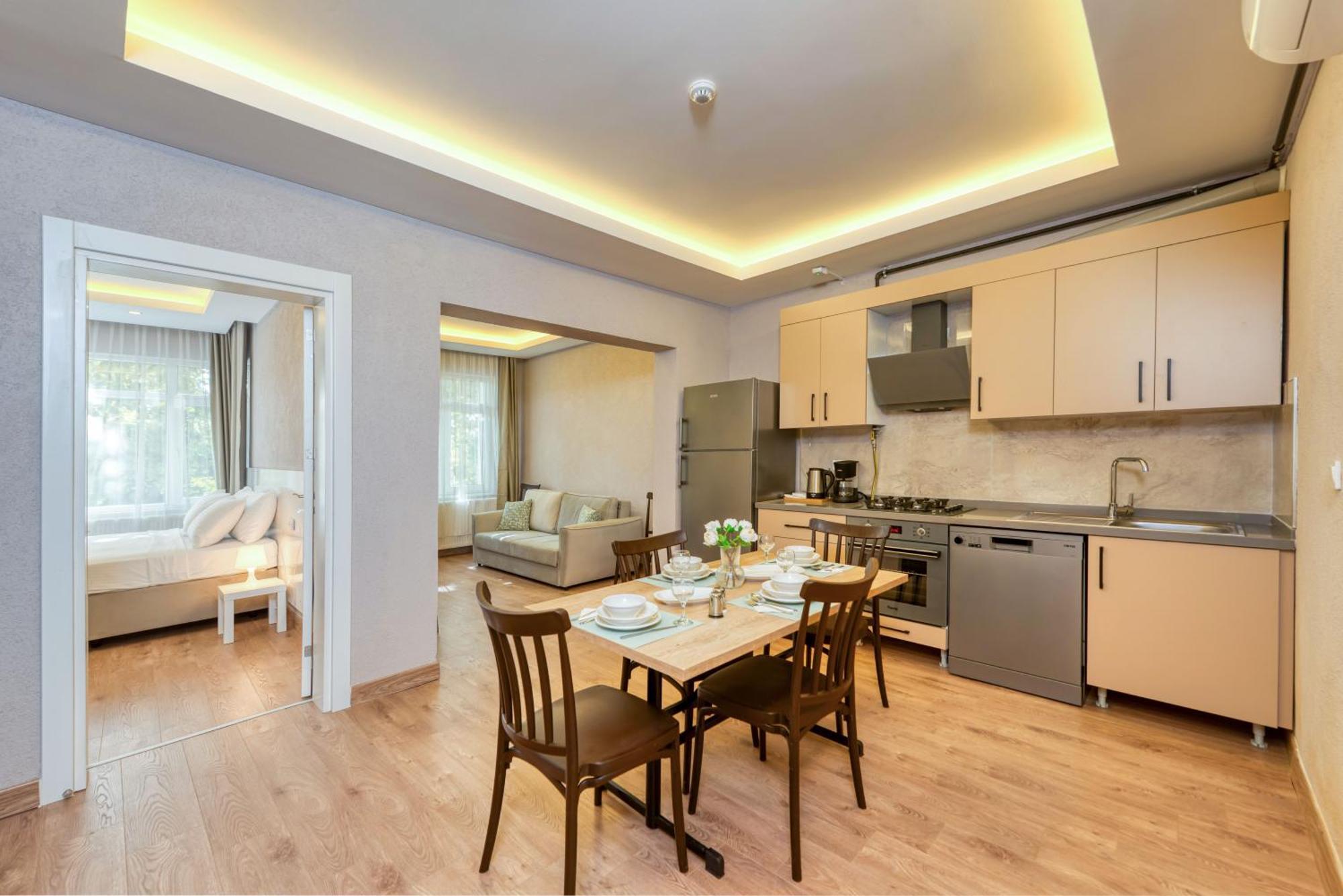 Port Apart Hotel Istanbul Bagian luar foto